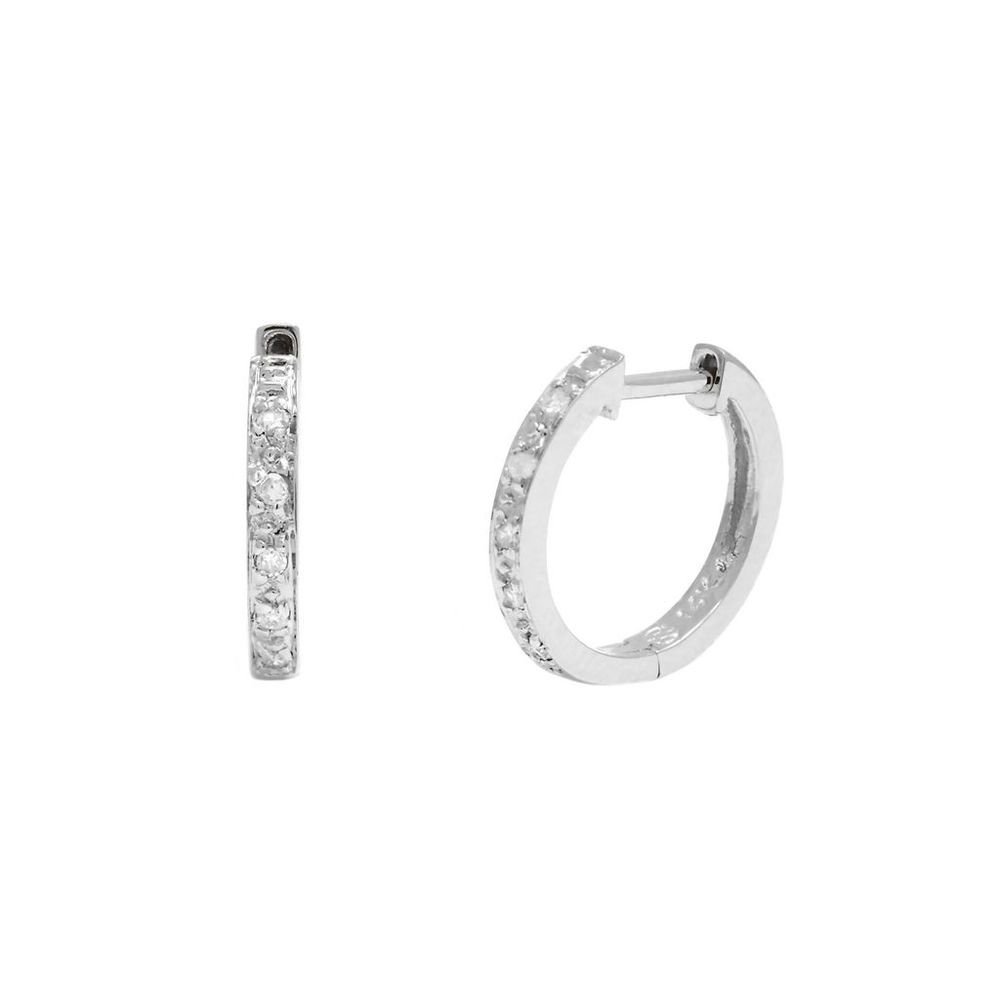 Diamond Earrings (Wg/Single Cut)